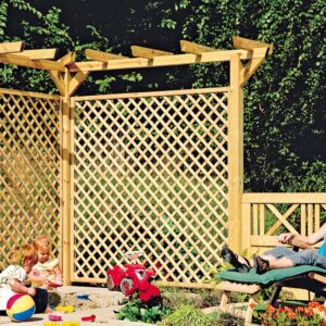 Pergola komplett grün 
9 x 9 x 450 cm kaufen