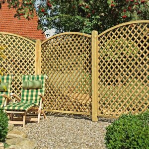 Bogen-Rankzaun-Serie grün 6 x 6 cm 
180 x 180/160 cm
Rahmen 45/45 mm kaufen