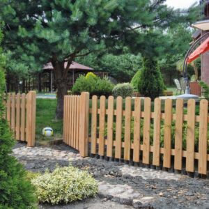 ANHOLT-Serie Lärche, 
Vorgartenzaun 180 x 80 cm
Latten 18/88 mm, Riegel 24/68 mm kaufen