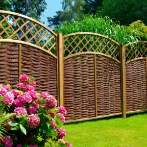 DARGO Weidengeflechtzaun Doppelbogen
180 x 200/180 cm
Rahmen 35/45 mm kaufen