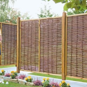 FOGO Weidengeflechtzaun mit Rahmen und Strebe
180 x 180 cm kaufen