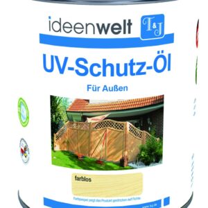 UV-Schutz-Öl, farblos
2,5 Ltr. für Außen
f. ca. 60 m² Fläche/Anstrich kaufen