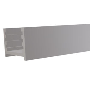 Aluminium-Wandprofil f. Steckzaunserien
SILBER, 20 x 20 x 2000 mm, 
inkl. Abstandhalter kaufen
