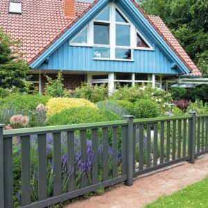 JILIN-Serie braun
180 x 85 cm, WPC-Vorgartenzaun
V2A verschraubt kaufen